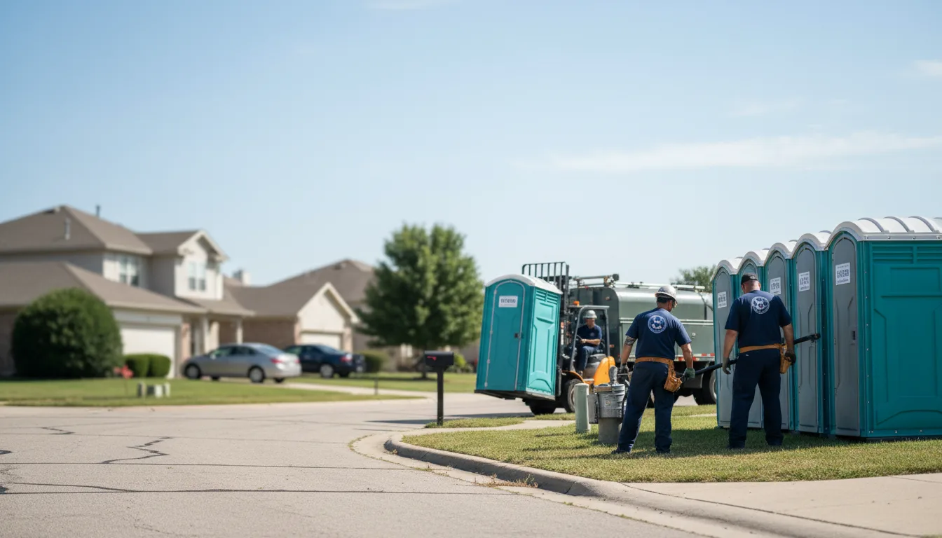 Porta Potty Rental in Heyworth, IL near me